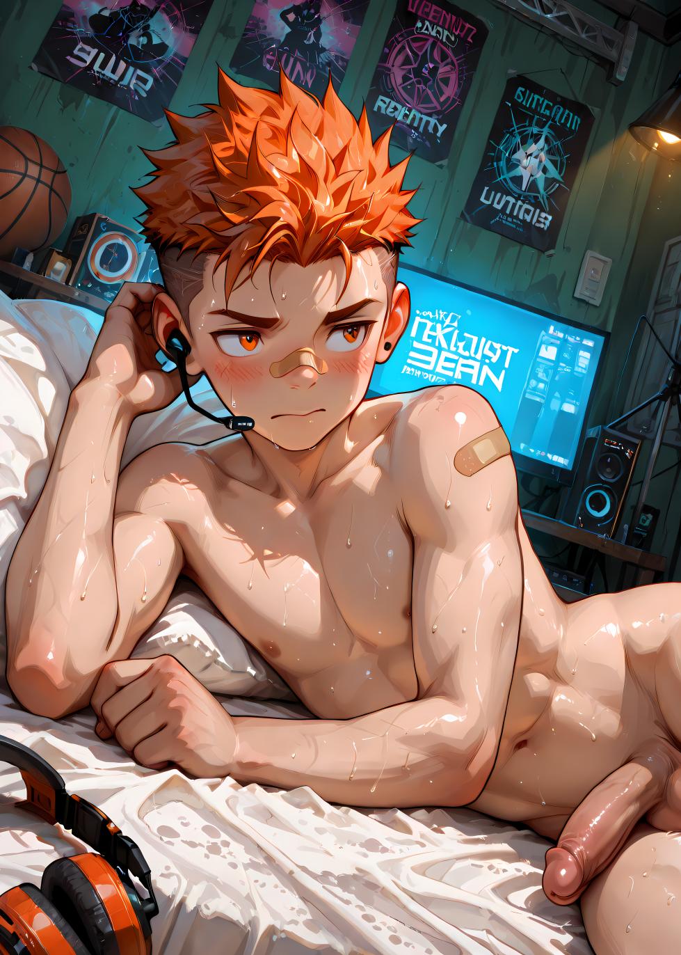 My Yaoi Digital Artwork Part 3 [AI Generated] - Page 13