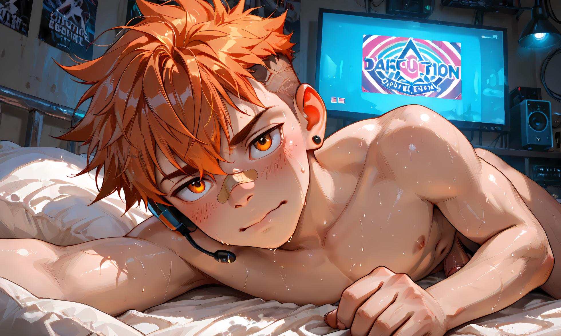 My Yaoi Digital Artwork Part 3 [AI Generated] - Page 19