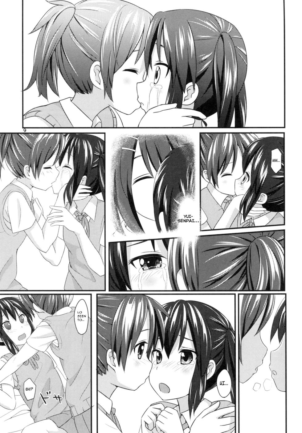(CCFukuoka24) [Ponpon-O (Mountain Pukuichi)] Azunyan sadness (K-ON!) [Spanish] [CristoferDeLosAndes] - Page 9