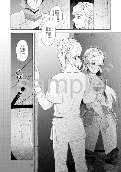 [cusor ̄][Link x Zelda] honeymoon(The Legend of Zelda) - Page 3