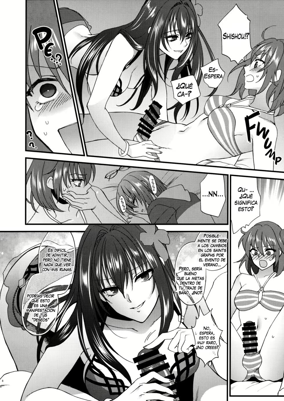 (C92) [Earthean (Syoukaki)] dopamint! (Fate/Grand Order) [Spanish] [2017-09-04] - Page 7