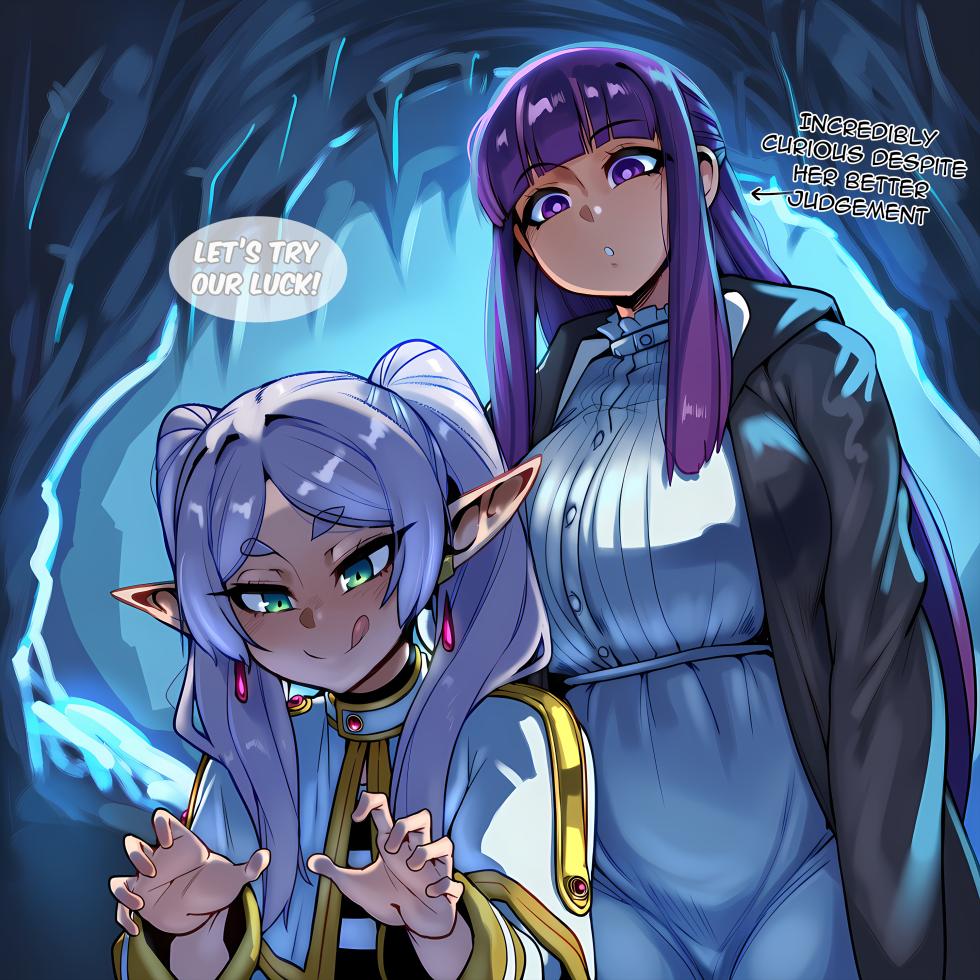 [donbe(donbelove)] Frieren Must Try (AI Generated) - Page 10