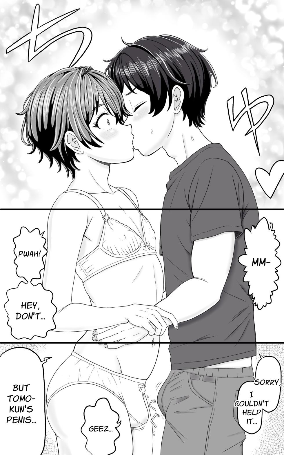 [Yas Yas Horny] Crossdressing Prettyboy Tomo is ALWAYS Wet [English] [Penguin Piper] - Page 4
