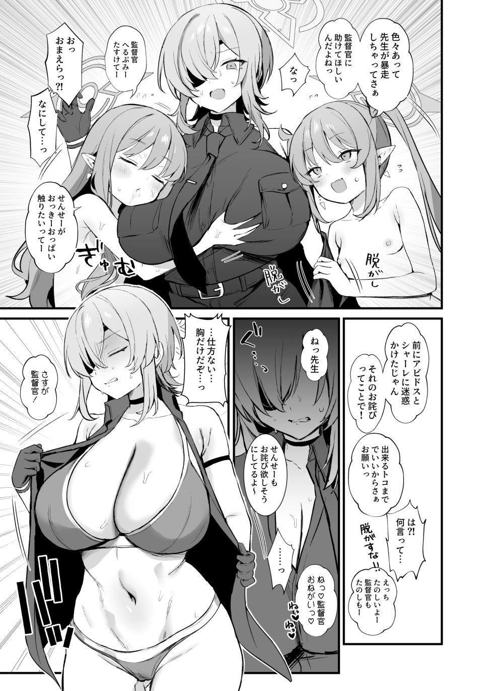 [Bishojojisan (Bisho Oji)] Highlander Shuposhupo Renketsu Jiken (Blue Archive) [Digital] - Page 14