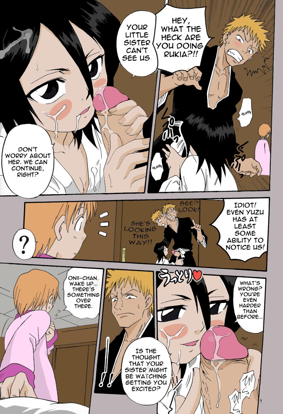 (C67) [Studio Tar (Kyouichirou, Shamon)] BLECHCH (Bleach) [English] {SaHa} [Color] [Uncompleted] - Page 9
