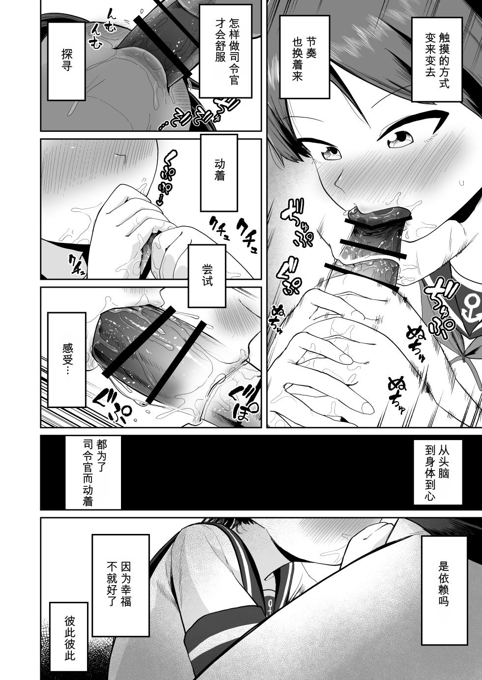 [Owakari Itadaketa darou ka (Umiyamasoze)] Shikinami Oral Complex (Kantai Collection -KanColle-) [Chinese] [Digital] - Page 12
