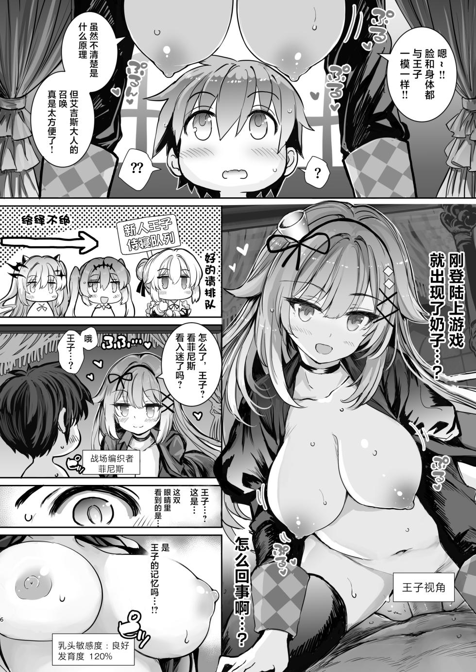 [Type-3 (Aoiro 3-gou)] Tensei Ouji no Tsuioku - Reincarnated Prince's Recollections | 转生王子的追忆 (Sennen Sensou Aigis) [Chinese] [紫藤汉化组] [Digital] - Page 7