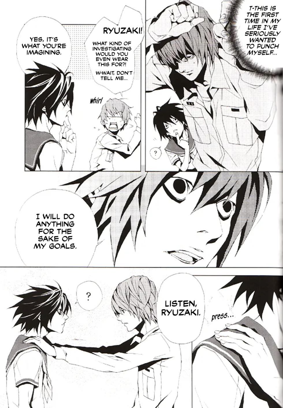 [FLAT (Fujino Akitsugu)] Image Fight (Death Note) [English] [playinghergame] - Page 14