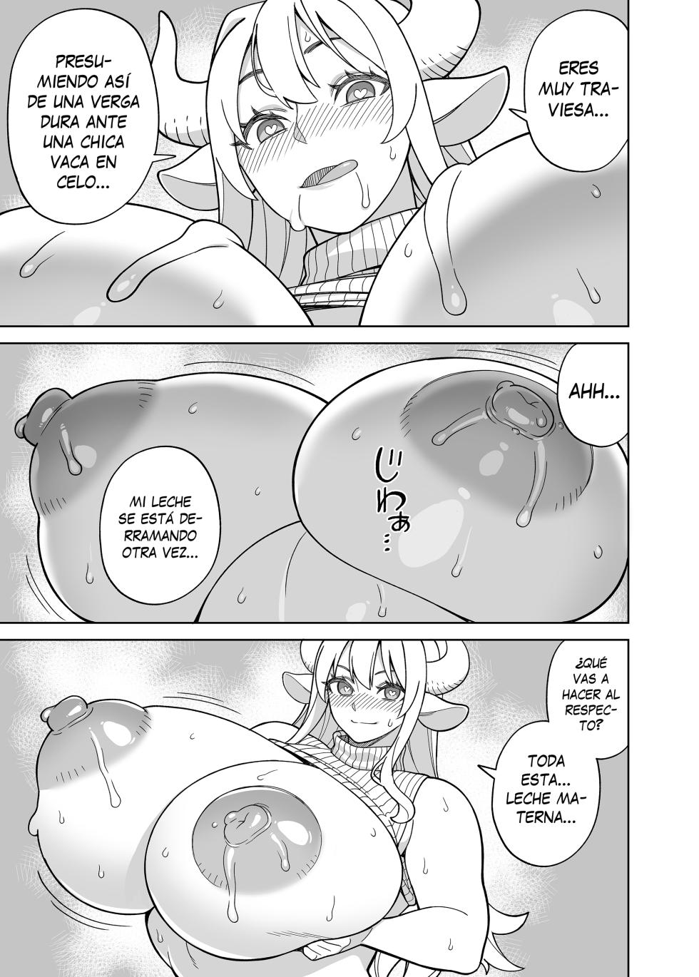 [Hidarikiki] Milk Panic [Spanish] - Page 9
