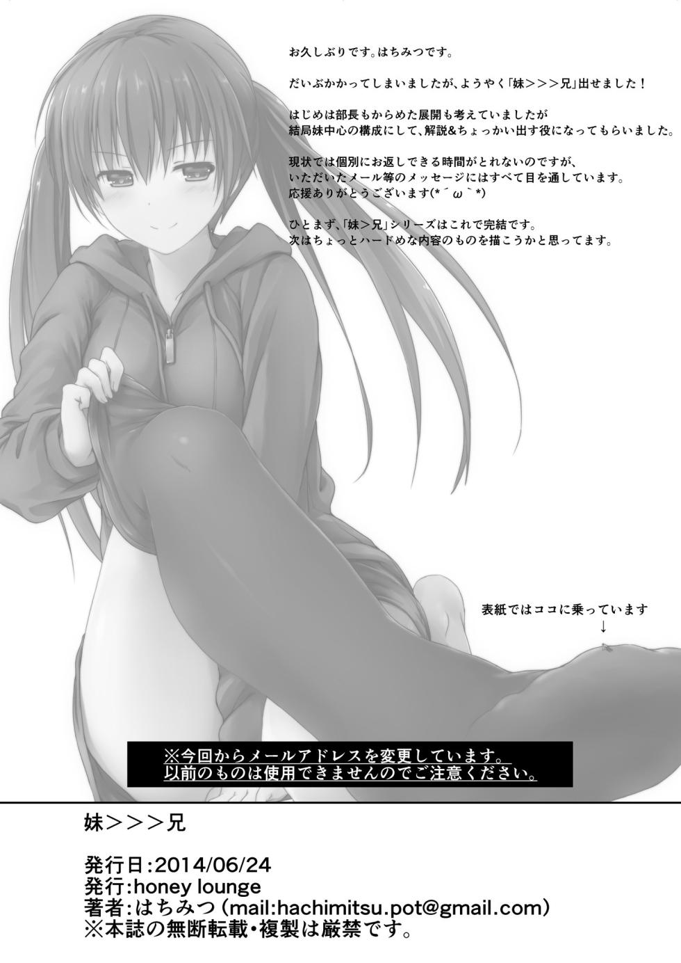 [honey lounge (hachimitsu)] Imouto >>> Ani [Digital] - Page 32