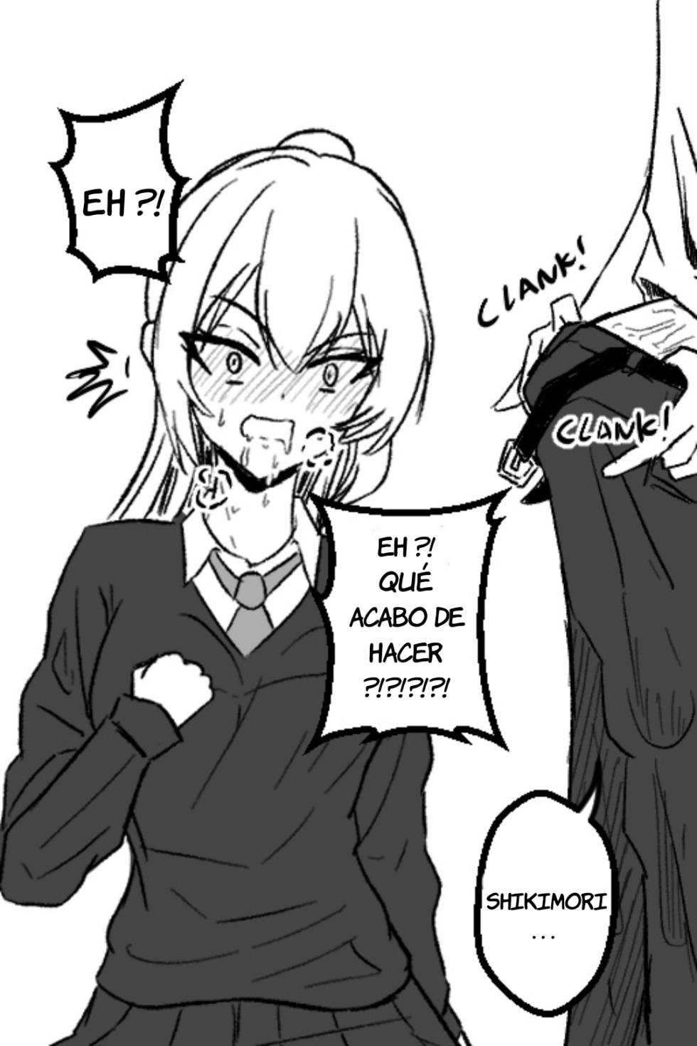[WoodnutInCider] Shikimori Doujin (Kawaii dake ja nai Shikimori-san) [Spanish] [JFairy Traslate] - Page 22