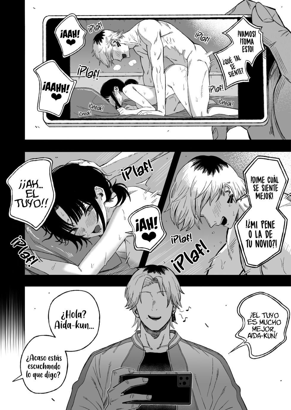 [Yofukashi no Heya (Yonayona)] Netori Otoko o Mesu ni suru.｜Convirtiendo al ladrón parejas en una mujer. [Spanish] [Kotori Translations] [Decensored] - Page 3