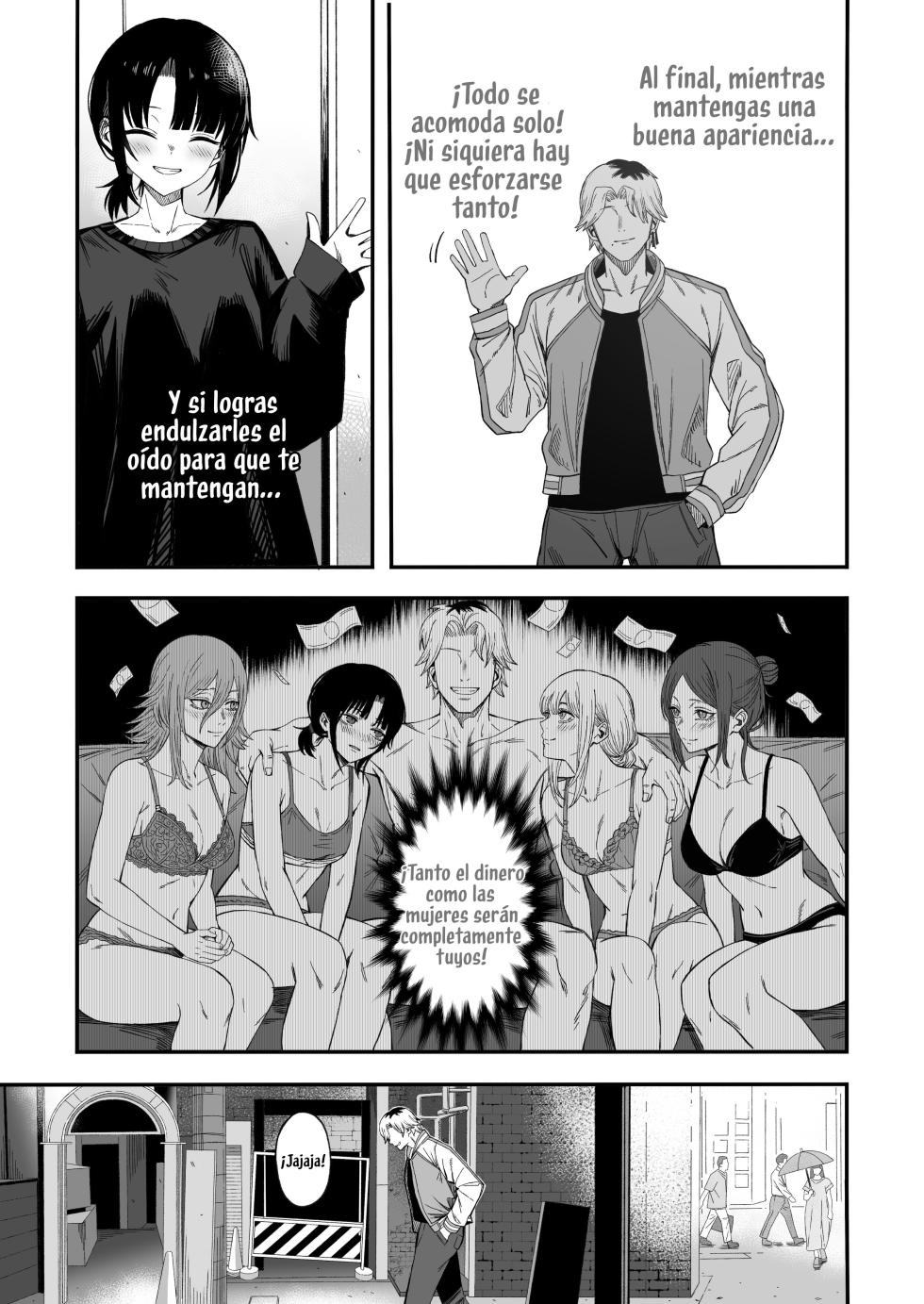 [Yofukashi no Heya (Yonayona)] Netori Otoko o Mesu ni suru.｜Convirtiendo al ladrón parejas en una mujer. [Spanish] [Kotori Translations] [Decensored] - Page 10
