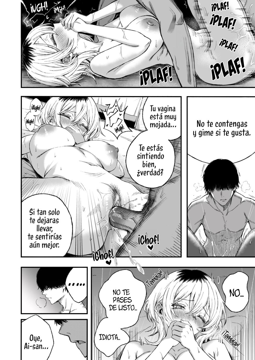 [Yofukashi no Heya (Yonayona)] Netori Otoko o Mesu ni suru.｜Convirtiendo al ladrón parejas en una mujer. [Spanish] [Kotori Translations] [Decensored] - Page 40
