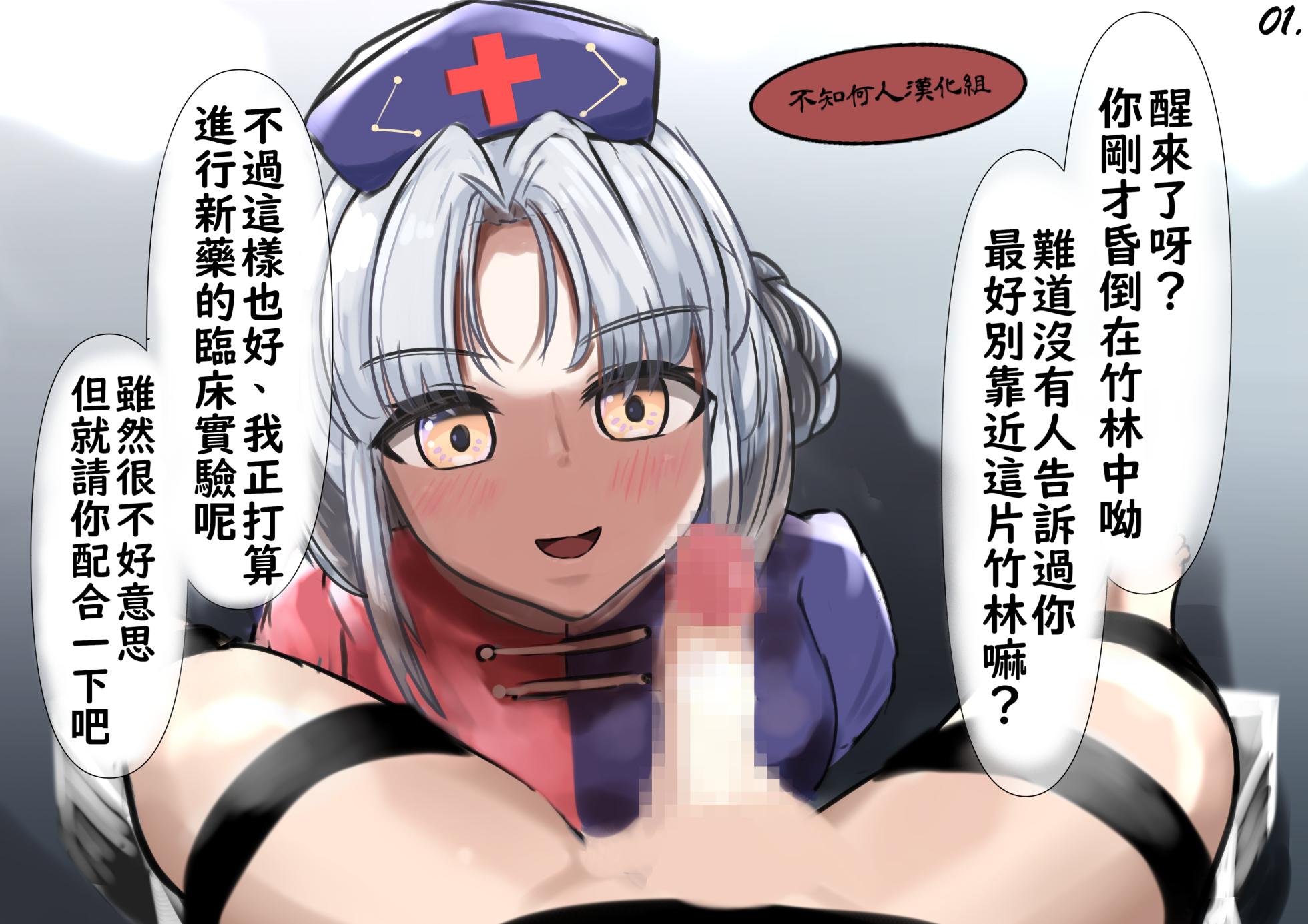 [Kokomaru] Eirin-sensei no Bi・Ya・Ku・Kaihatsu | 永琳老師的催・情・劑・開發 (Touhou Project) [Chinese] [不知何人漢化] - Page 1