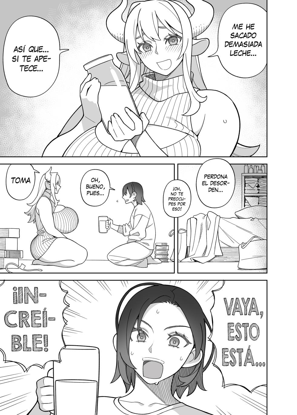 [Sangeriya (Hidarikiki)] Milk Panic (Spanish) - Page 5
