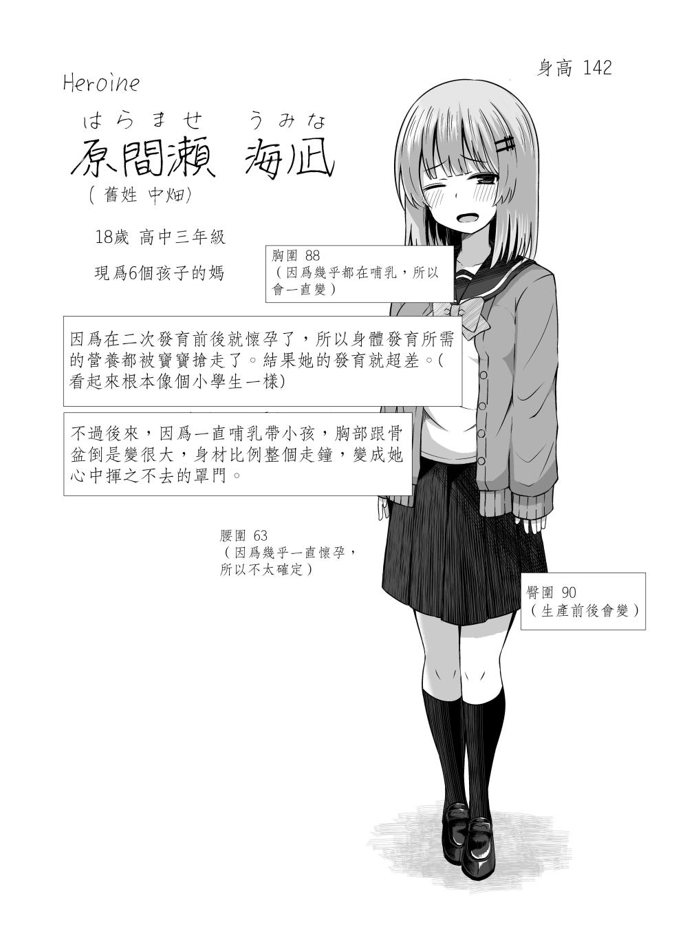 [NTUATEIMUN (yurarin)] Oyako de… Sho●●sei de Ninshin shite Akachan Unjaimashita [Chinese] [Digital] - Page 4
