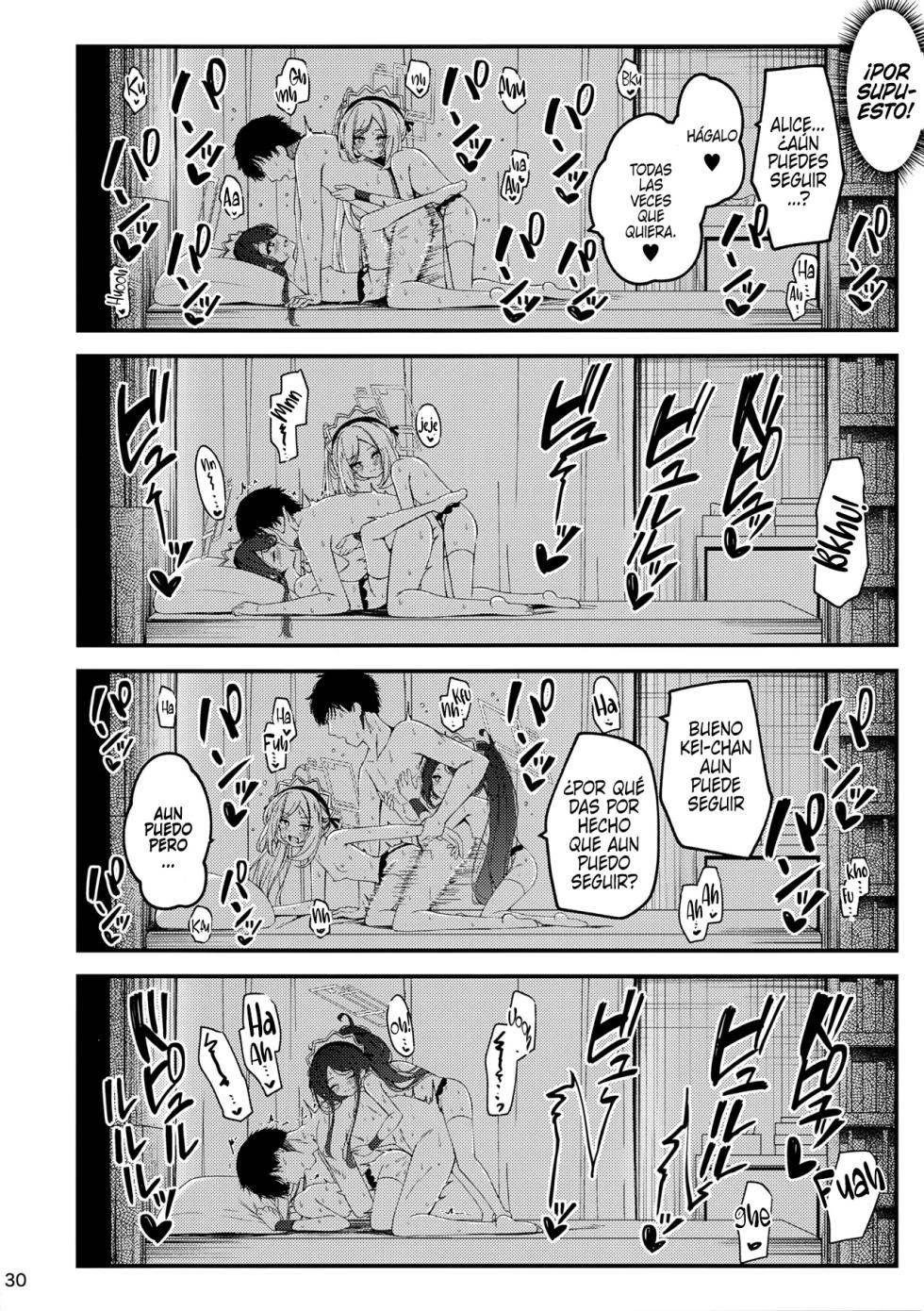 [Tsukuten (Madoka Tsukumo)] Maid Made Married (Blue Archive) [Spanish] [Cathal de abydos] [Digital] - Page 31