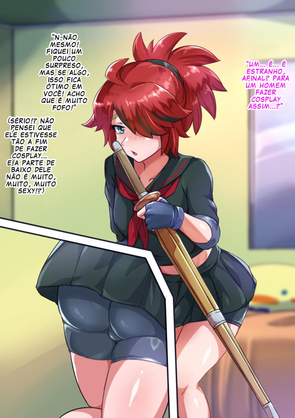 [Hagurumarokuro (Silver Radish)] Otokonoko to xx No. 5 Kinpatsu Seijun na Tenkousei Hen [Portuguese-BR] [BLACKSUB] - Page 15