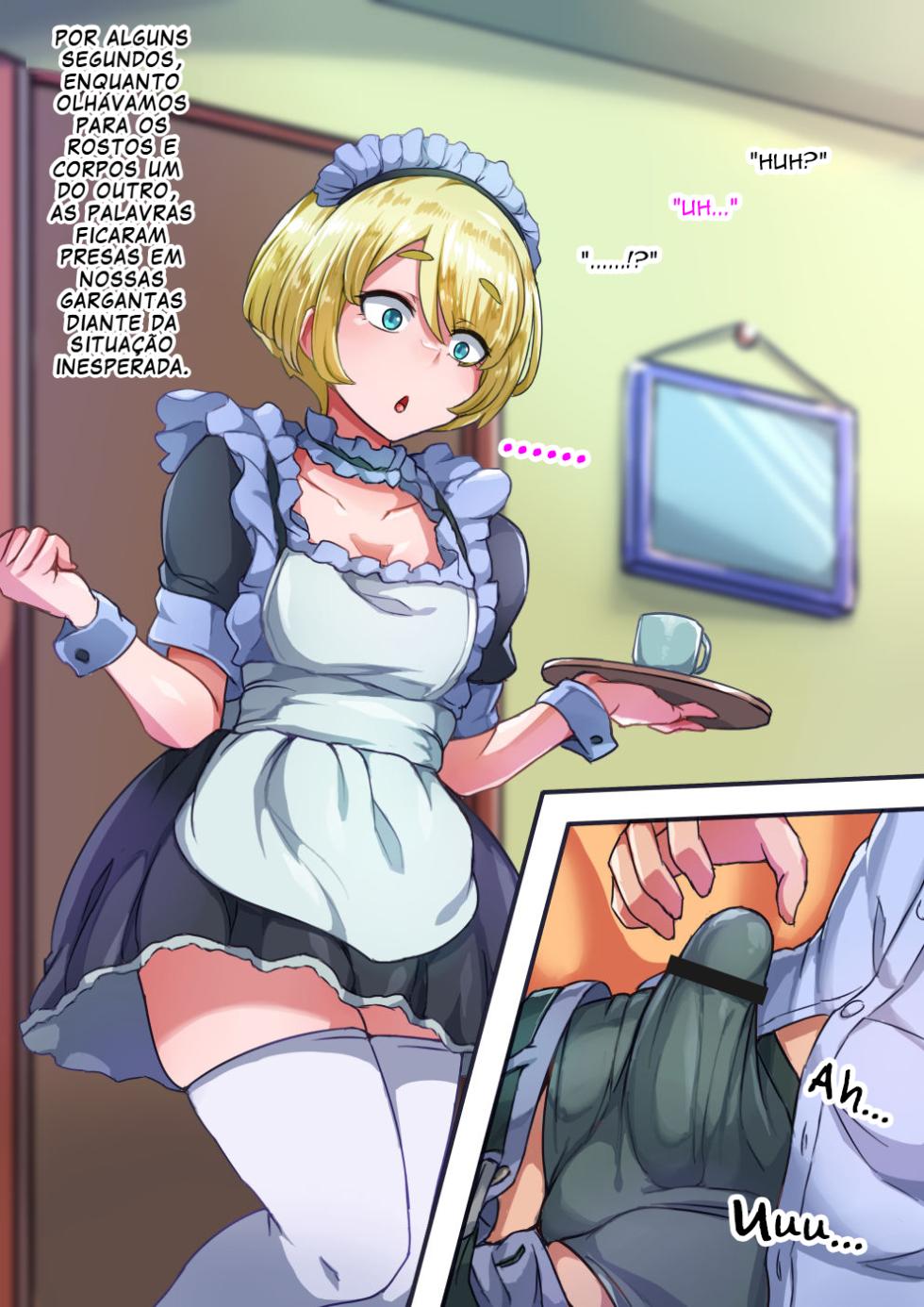 [Hagurumarokuro (Silver Radish)] Otokonoko to xx No. 5 Kinpatsu Seijun na Tenkousei Hen [Portuguese-BR] [BLACKSUB] - Page 26