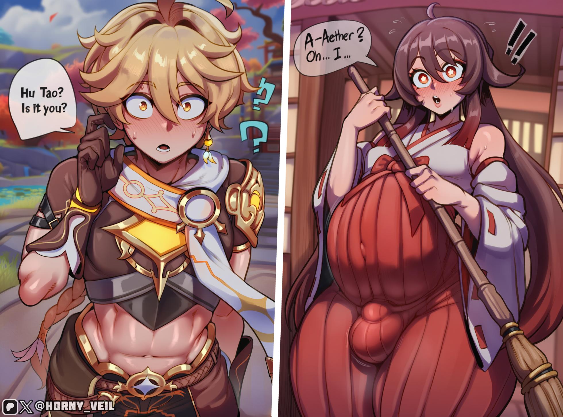 Horny_Veil - Temple Onsen (English) [AI Generated] - Page 19