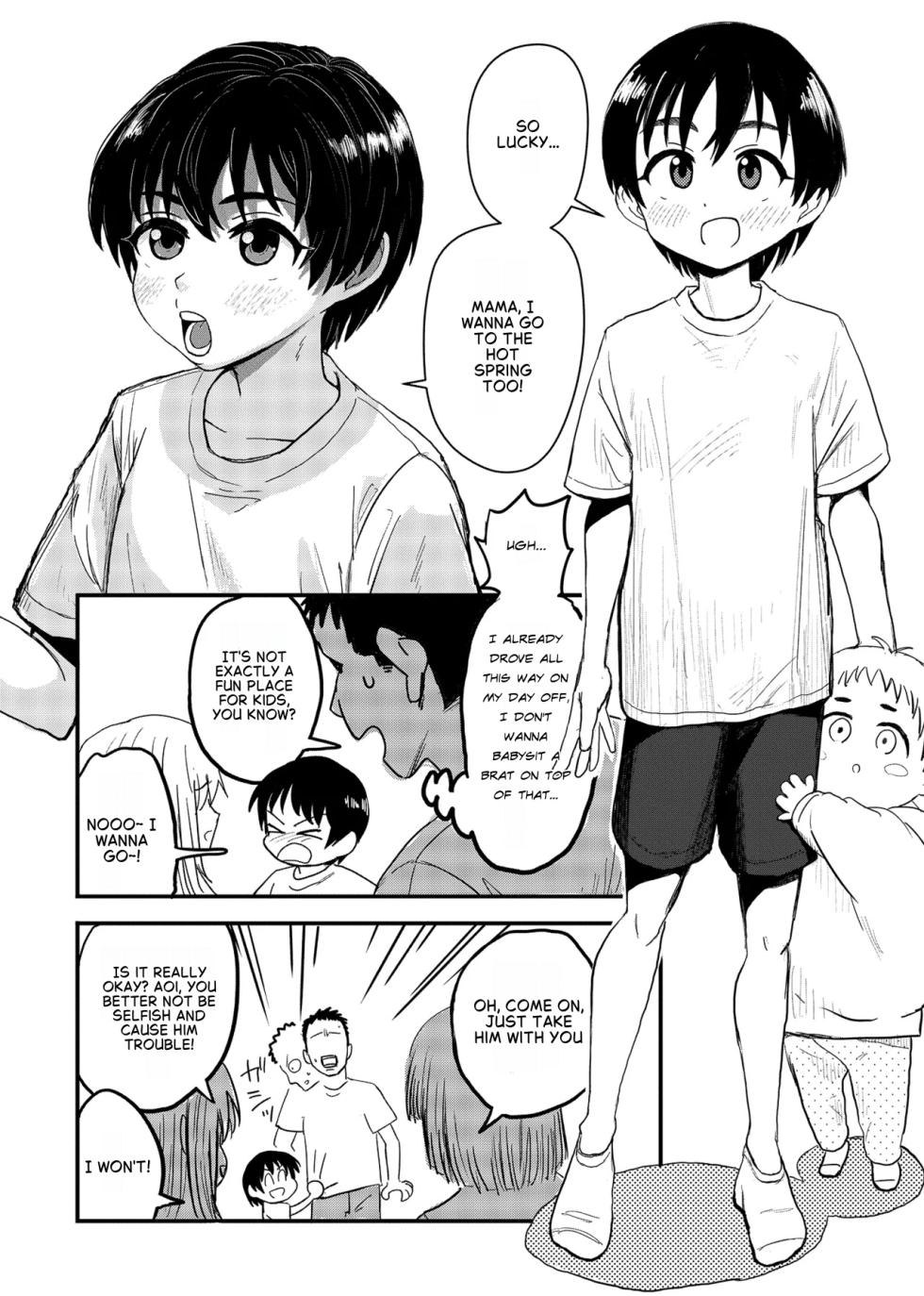 [Sexy Tom Gekijou (Sexy Tom)] Shinseki no Ko to Otokoyu Haittara Onnanoko datta *Jikotte Sounyuu [English] - Page 3