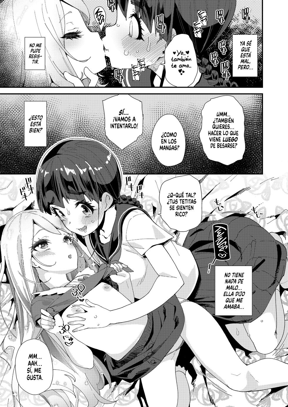 [Maeshima Ryou] Mitsu to Chou - Decoy and Sacrifice | El Néctar y la Mariposa Ch. 1-4 [Spanish] [Decensored] [Digital] - Page 8