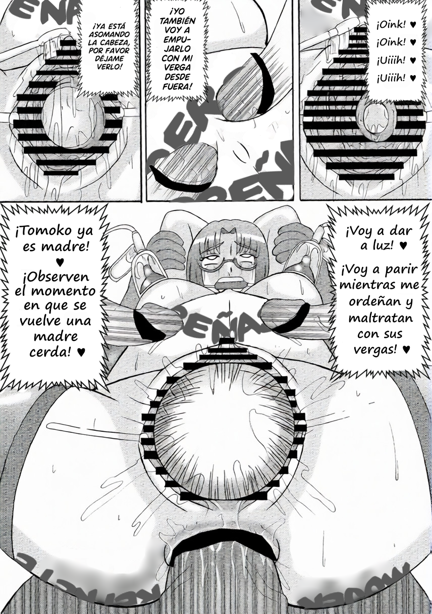 (SC42) [Kyoten Heichou (Iwai Takeshi)] Daraku Ninpu Tsuma 3｜La depravada esposa embarazada 3 [Spanish] [BigDaddy Scan] - Page 25