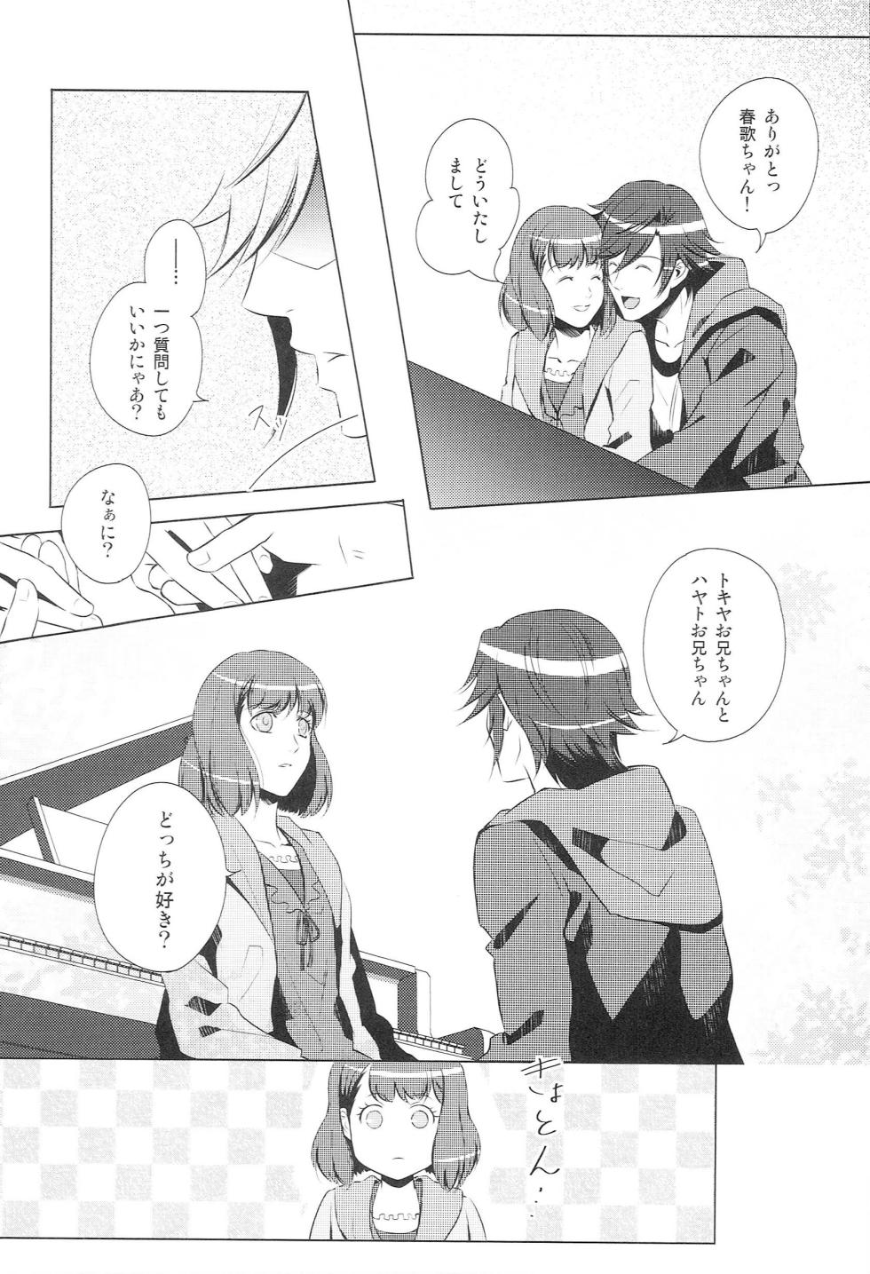 (C83) [K.N.D. (Kanade)] Sairoku Re-Recording α (Uta no Prince-sama) - Page 27