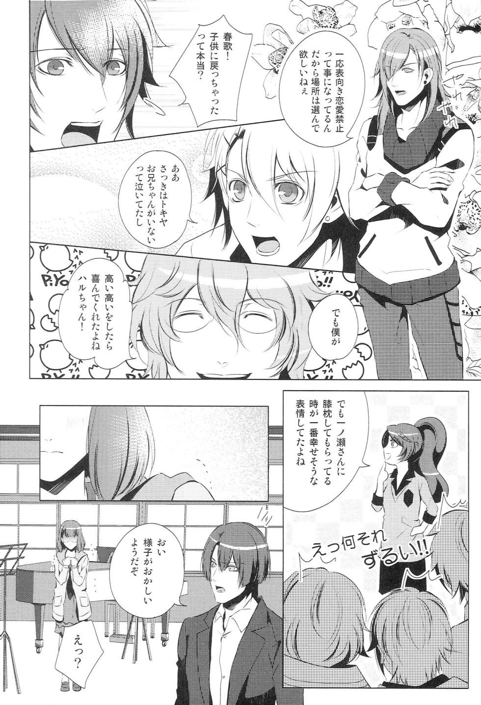 (C83) [K.N.D. (Kanade)] Sairoku Re-Recording α (Uta no Prince-sama) - Page 29