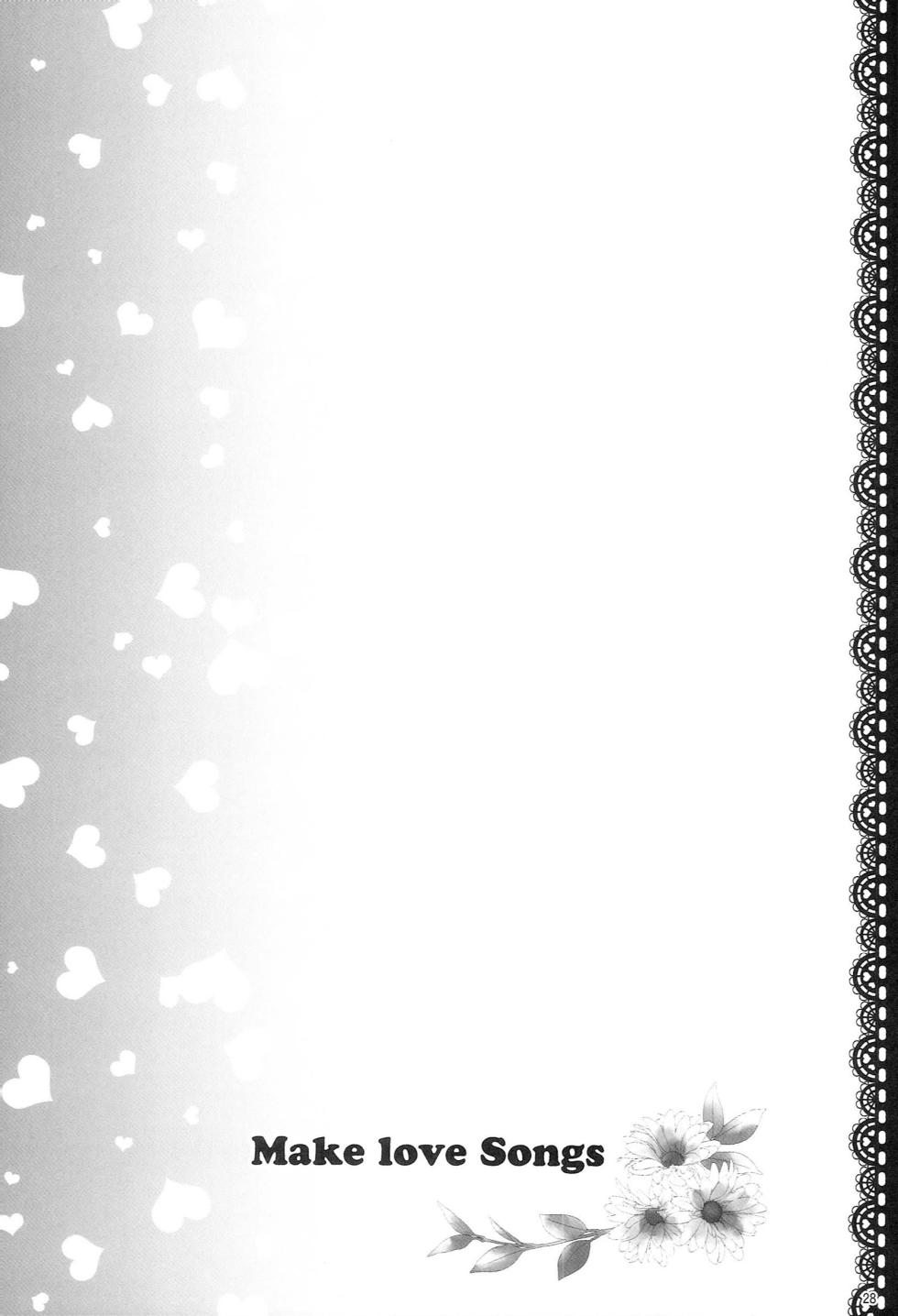 (CC Tokyo 129) [Night Market (Various)] Make Love Songs (Uta no Prince-sama) - Page 27