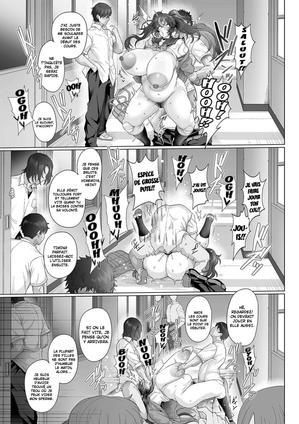 [Tawara Hiryuu] Seishori Gimuka Sekai - Le monde où être un défouloir sexuel est obligatoire  [French] [pape245] - Page 20