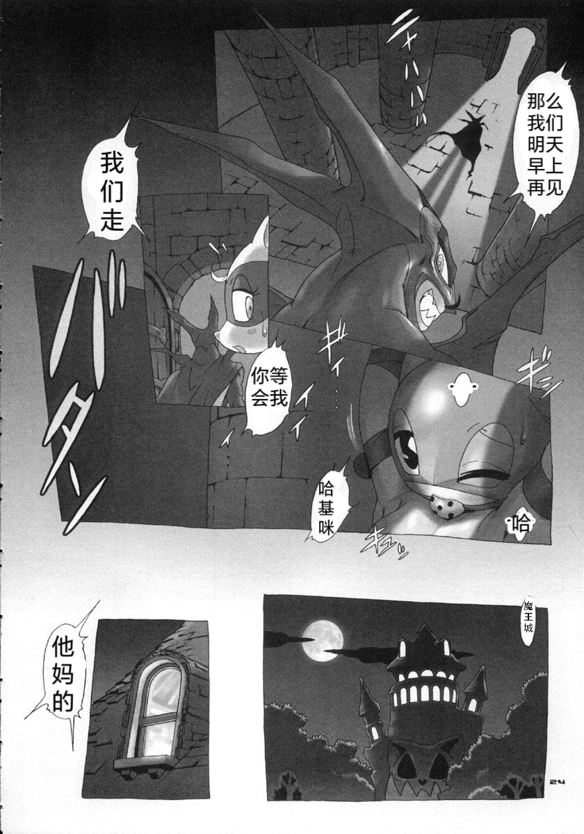 (C61) [2H (Po-Ju)] Nyandaful Power! (Nyani Ga Nyan Daa Nyandaa Kamen) [Chinese] - Page 21
