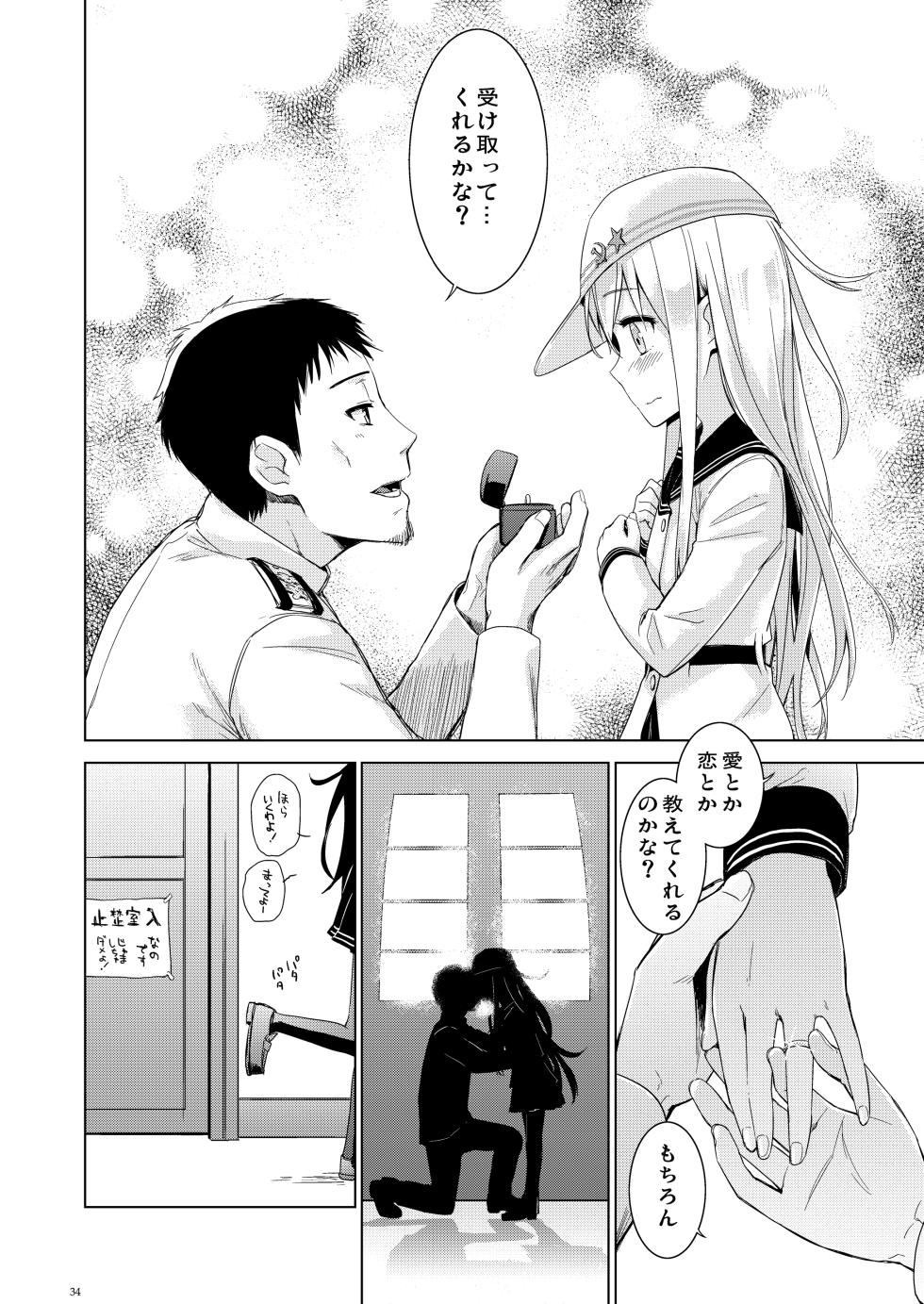 [infinity line (Misato Nana)] Shinrai Dekiru Hishokan no Kiroku Hibiki Bep Soushuuhen (Kantai Collection -KanColle-) [Digital] - Page 33