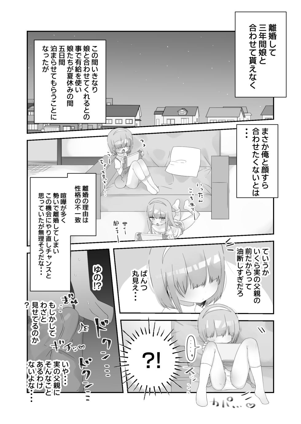 [Gyuuhi Ga Umasugiru (Muteki)] Jitsu no Musume to Kotsukuri Itsukakan [Digital] - Page 3