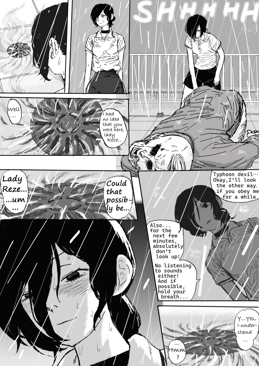 [Veggie] Reze's wetting herself - Page 4