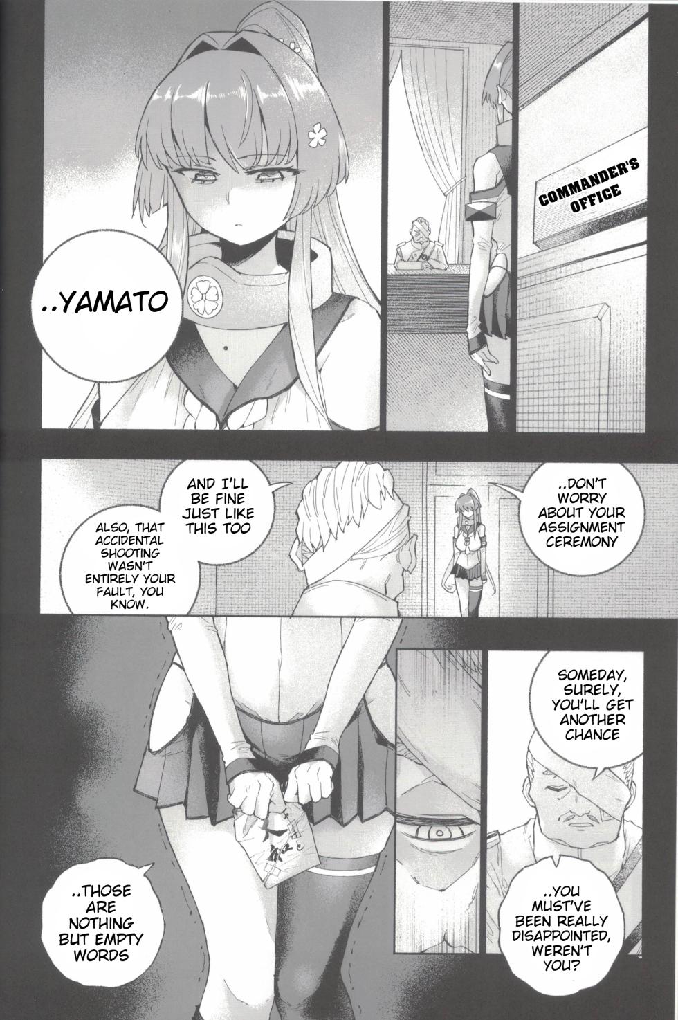 [English] (C106) [Kohri Club (Kohri Ms)] Yamato Dam o Gosou Seyo! Zenpen Sekaiichi no Senkan (Kantai Collection -KanColle-) - Page 39