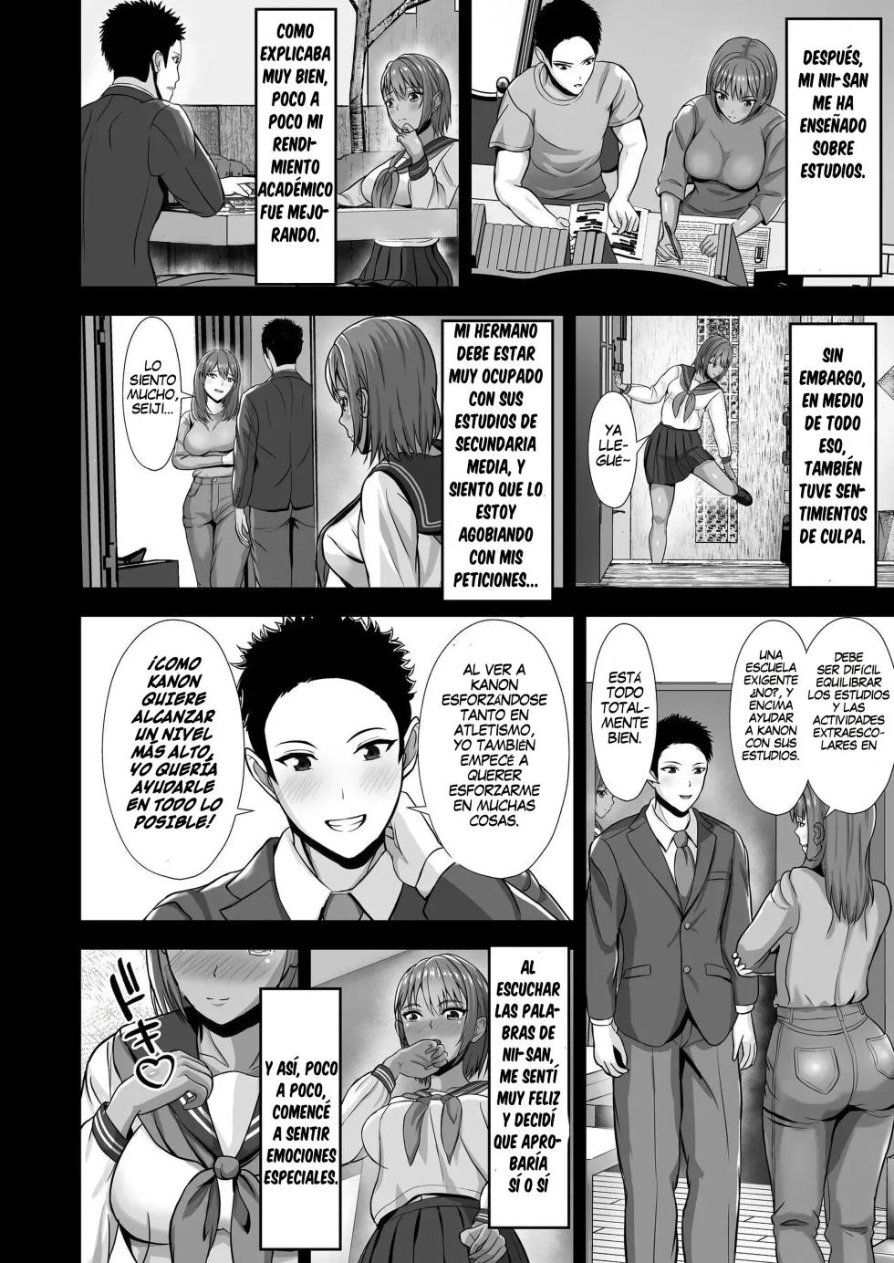 [Akiyama Eight] Kanojo ga Iru no ni... Yokkyuu Fuman na Rikubu Gimai no Yuuwaku ni Maketa Hanashi｜La Historia de cómo Caí en la Tentación de mi Hermanastra Insatisfecha del Club de Atletismo... A Pesar de Tener Novia [Spanish] [Equipo Tiburon Demonio] - Page 14