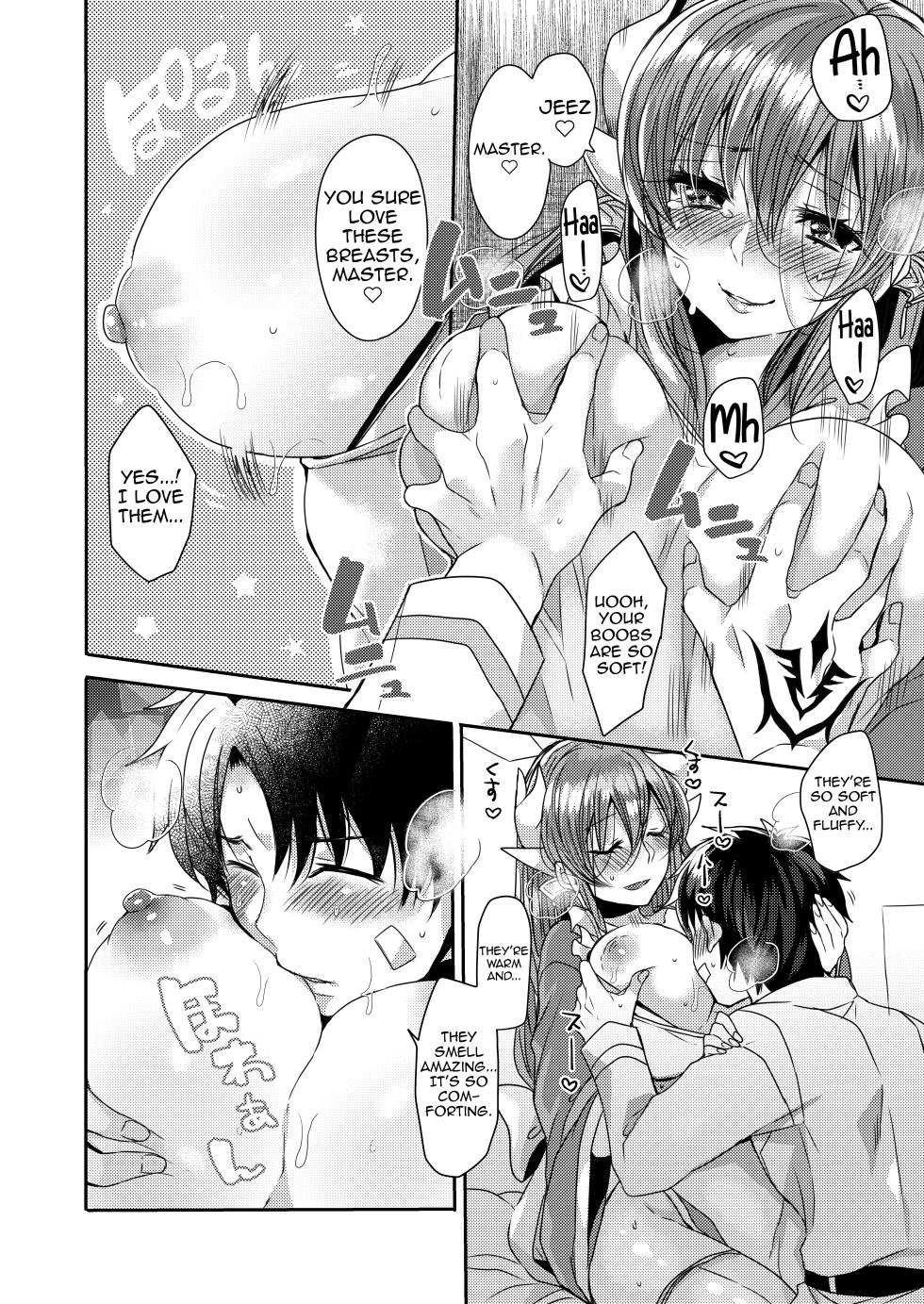 (COMIC1☆15) [Mamedaifukuya (Mameko)] Uchi no Kiyohime wa Mama 2 | My Kiyohime is a Mommy 2 (Fate/Grand Order) [English] [Shiririn] - Page 11