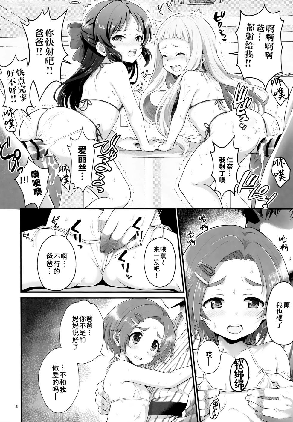 (C107) [Oboro & Tenpo Gensui Dou (Tenpo Gensui)] THE chiDOLM@STER Cinderella Little Girls ~Minna de Micro Bikini Choushoku Viking~ | 一起享用细绳比基尼自助早餐 (THE IDOLM@STER CINDERELLA GIRLS) [Chinese] [黒緋鞠汉化] - Page 8