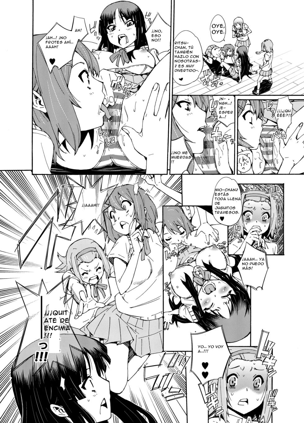 [Shibou Suitei Jikoku (Tehen)] GIRLS ONLY!!! (K-On!) [Spanish] [CristoferDeLosAndes] [Digital] - Page 13
