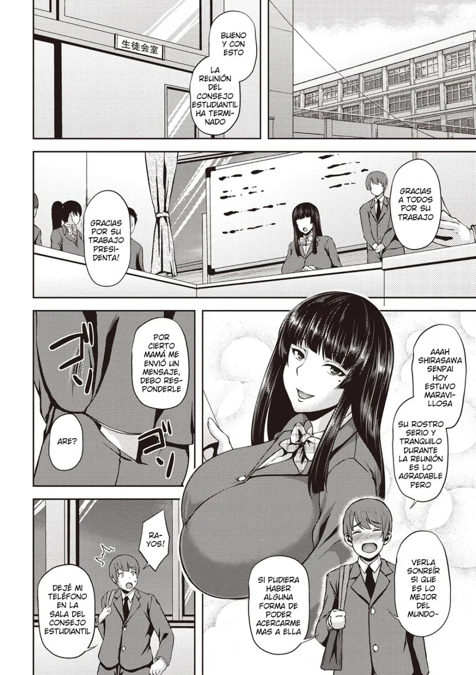 [Ozy] Kurokami Seitokaichou ha Dirudo ga o Suki♥ | A la presidenta del consejo le gustan los dildos♥ (Chijyo One!) [Spanish] [Digital] [Harenchi no Fansub] - Page 2