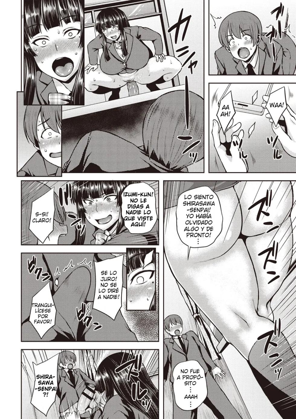 [Ozy] Kurokami Seitokaichou ha Dirudo ga o Suki♥ | A la presidenta del consejo le gustan los dildos♥ (Chijyo One!) [Spanish] [Digital] [Harenchi no Fansub] - Page 6