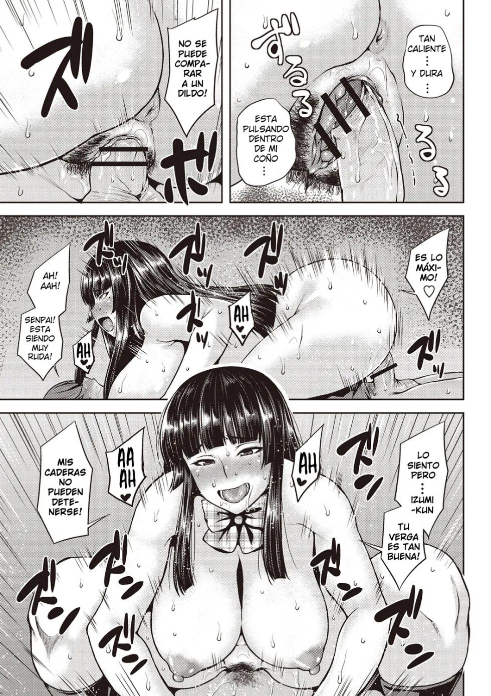 [Ozy] Kurokami Seitokaichou ha Dirudo ga o Suki♥ | A la presidenta del consejo le gustan los dildos♥ (Chijyo One!) [Spanish] [Digital] [Harenchi no Fansub] - Page 11