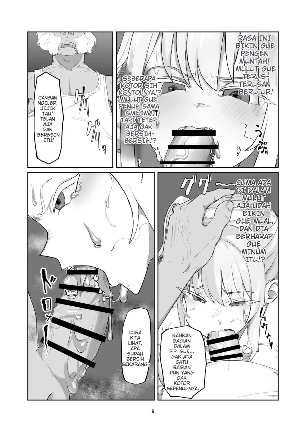 [Laterrenamed] Furyou Ojou-sama Saikyouiku - Reforming the Delinquent Young Lady [Indonesian]] - Page 9