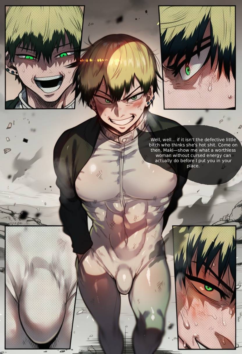 Naoya's defeat part 0 (jujutsu kaisen) [Ai Generated] - Page 1