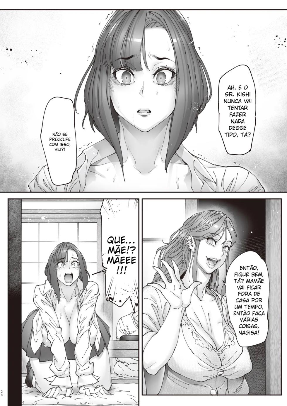 [Kocho Kocho Koukou (Bonten)] Zoku - Kaigo Beit De Roujin No Gouin Na Yokkyuu To Okane No Mae Ni Chitai O Sarasu JK [Portuguese] [Digital] - Page 23