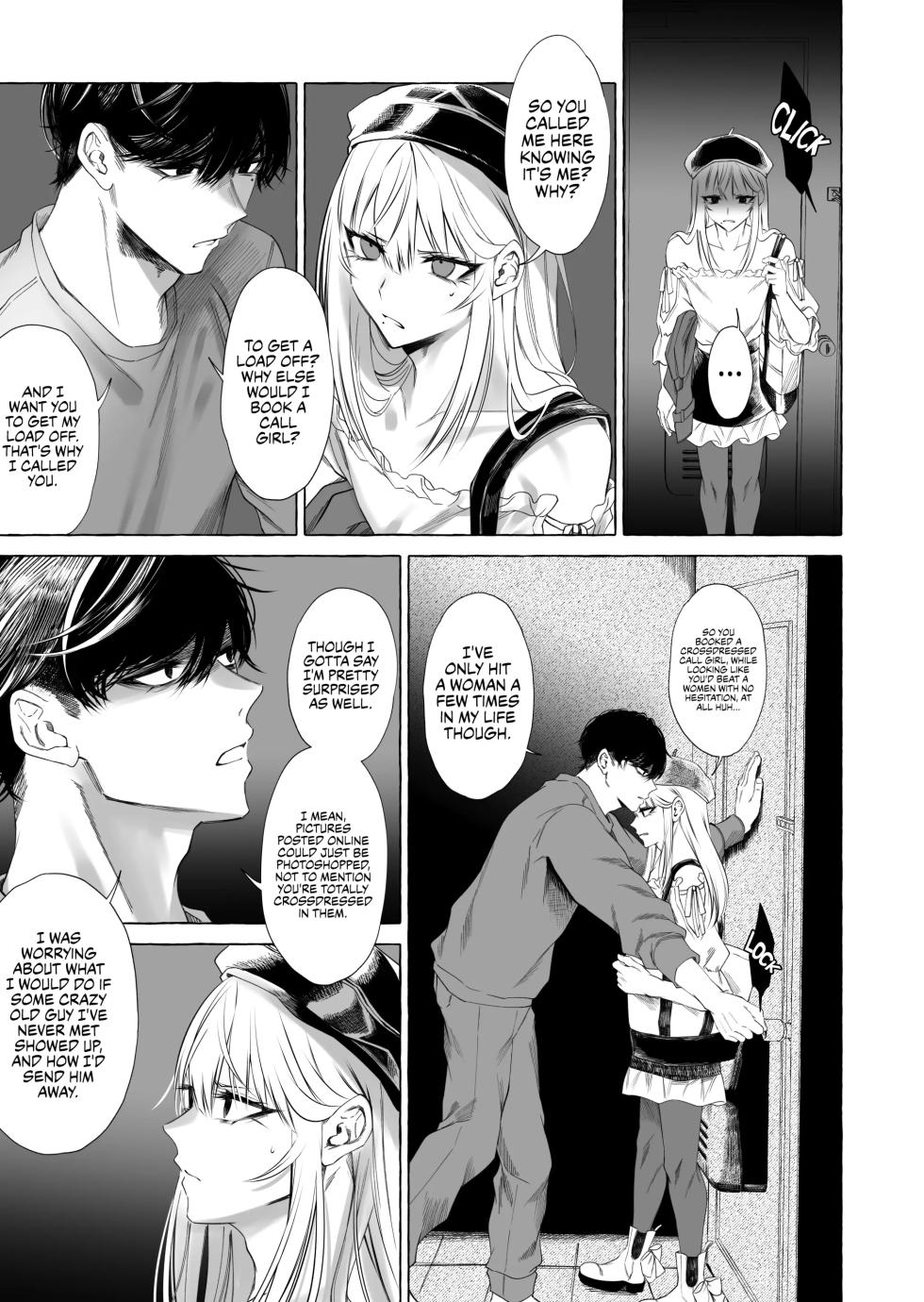 (Sisei) My Boss is a Cross-dressing Call Girl | Josou DeliHeal Yondara, Kaisha no Joushi ga Kita [English] - Page 8