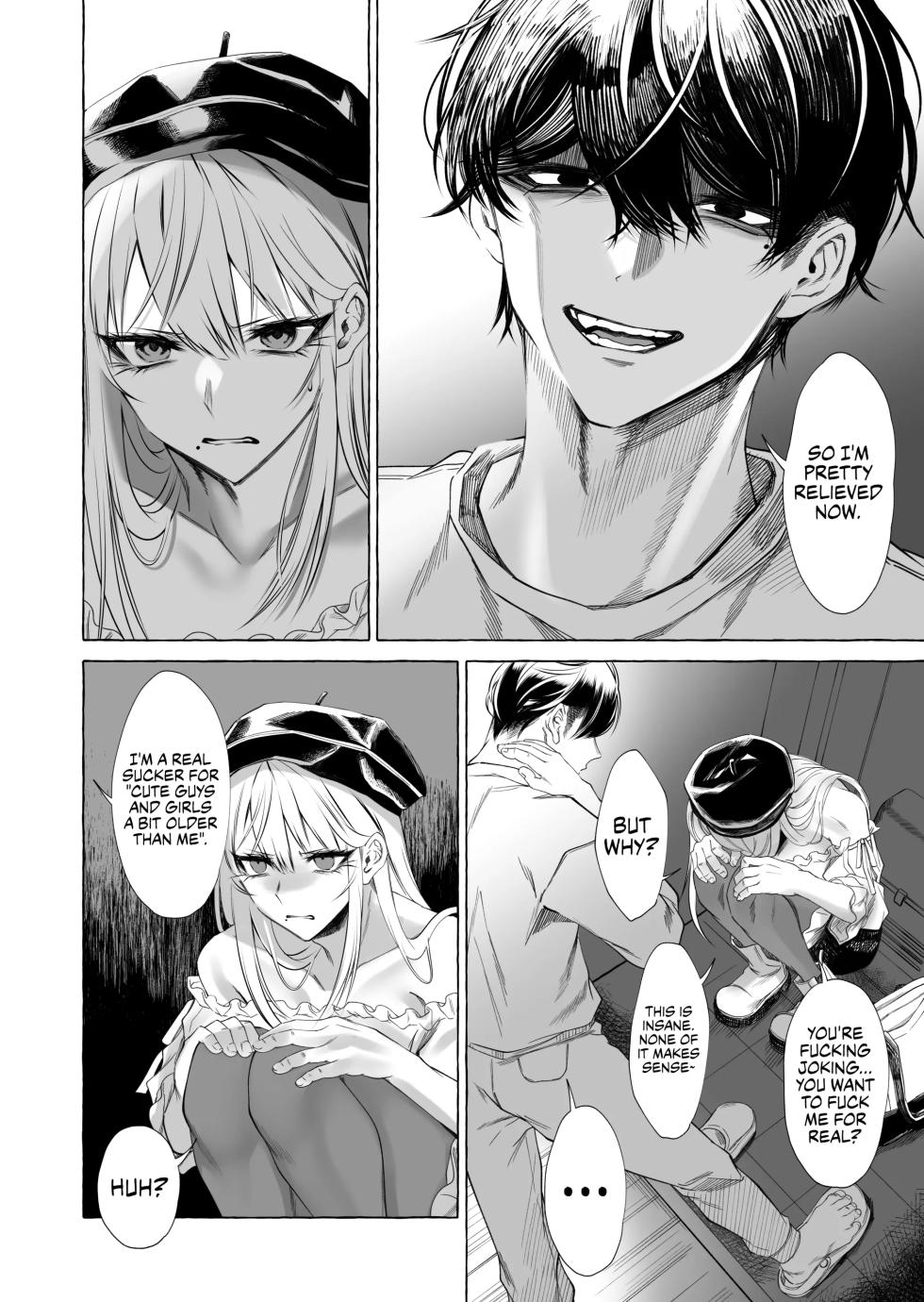 (Sisei) My Boss is a Cross-dressing Call Girl | Josou DeliHeal Yondara, Kaisha no Joushi ga Kita [English] - Page 9