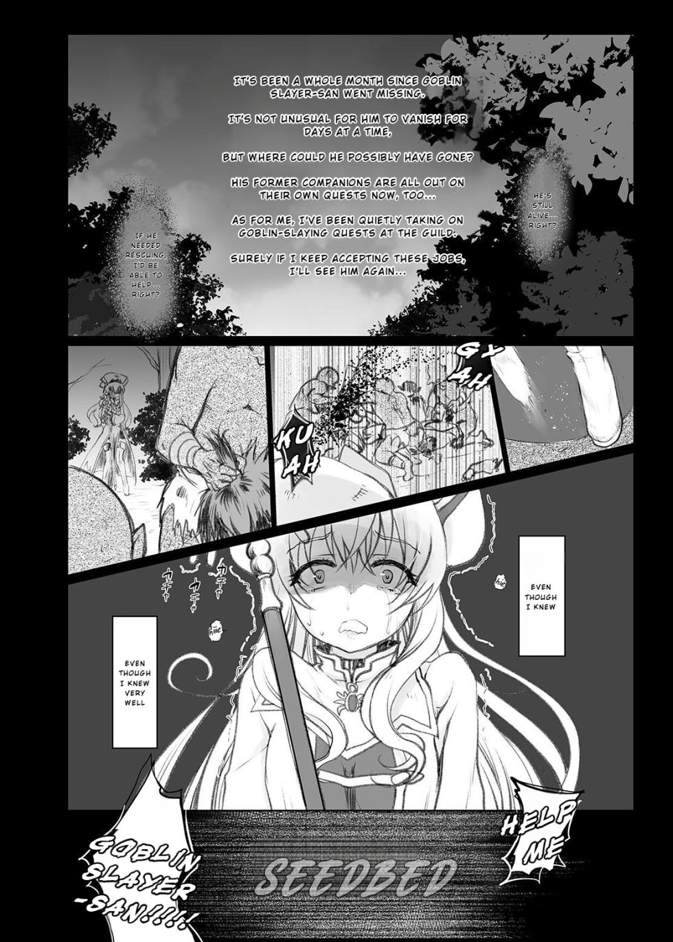 [Kuma-tan Flash! (Kumao Mofumofu)] Lost Desired (Goblin Slayer) [English] [Rei Scans] - Page 2